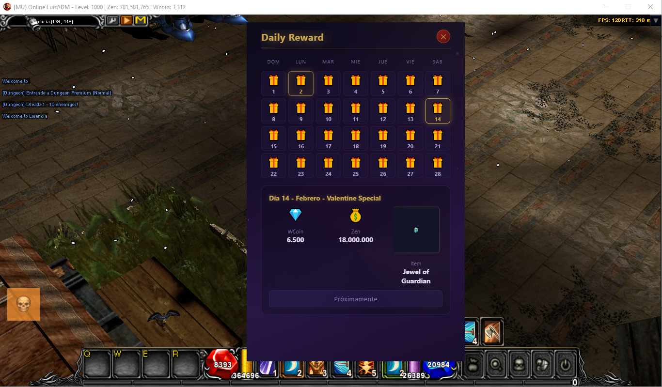 Daily Rewards
